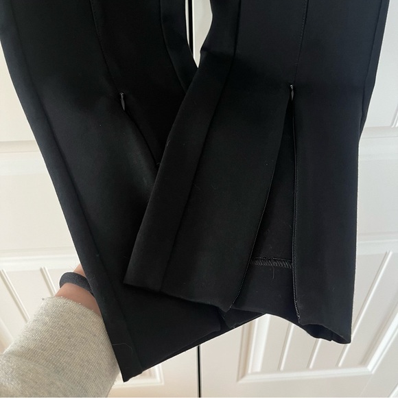 Anthropologie Maeve Ankle Zip Pants Black Size 10 Career Office - Picture 6 of 11